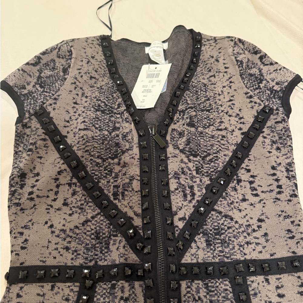 Cache Studded dress XS